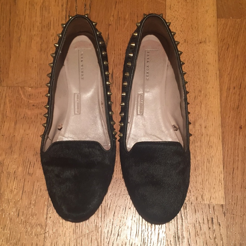 ZARA - loafers with studs size 37